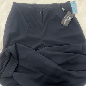 Peruzzi Women's Size 10 40 navy blue pants trousers made in Italy